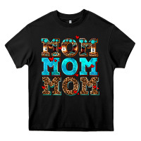 Black mom mom mom Heavy Core Tee - AdoDesignShop