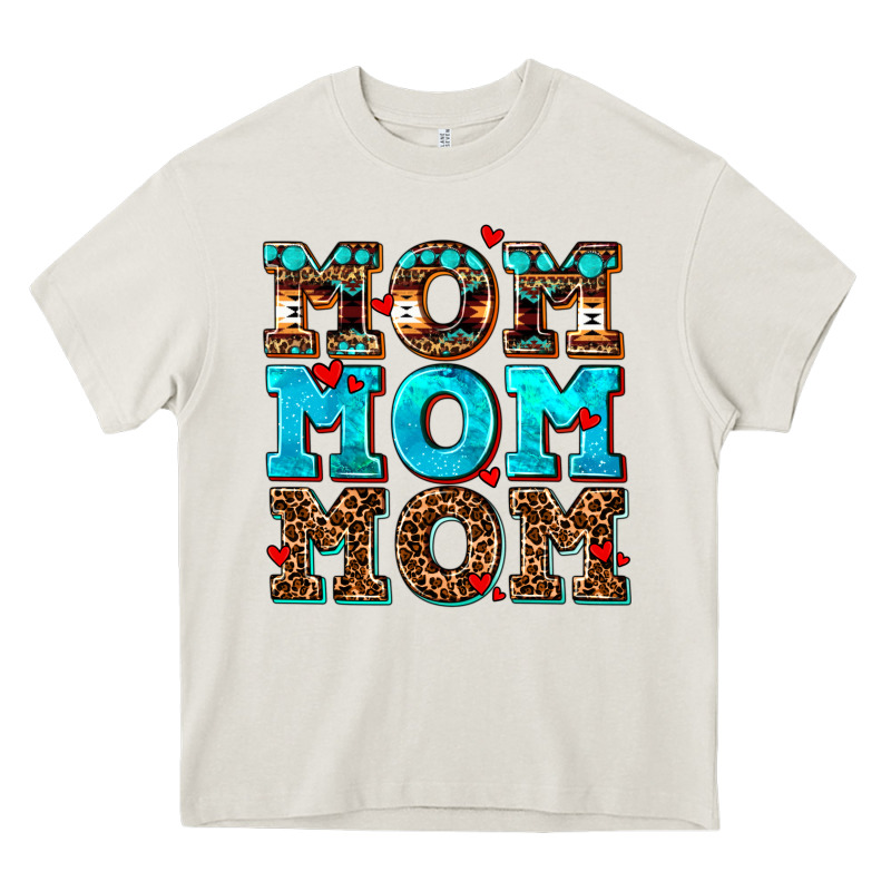 Mom Mom Mom Heavy Core Tee by AdoDesignShop | Teevron