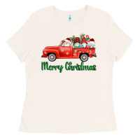 Bone merry christmas truck gnomes Ladies Tee - AdoDesignShop