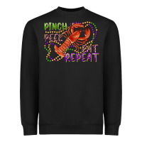 Black pinch peel eat repeat crawfish Heavyweight Sweatshirt - RanaPortraitStore