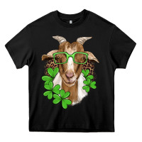 Black st patricks goat with glasses Heavy Core Tee - Artiststas