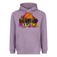 Lavender basketball grandma Heavyweight Hoodie - OliviaCreatesArt