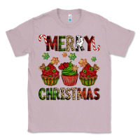Lilac Merry Christmas cupcakes Classic Tee - NancyCooperArtShop
