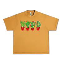 Christmas Cactuses Urban Heavy Tee | Teevron