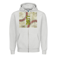 Dove Grey dirty baseball Zipper Hoodie - TumblerDesignByShophia