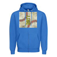 True Royal dirty baseball Zipper Hoodie - TumblerDesignByShophia