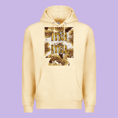 Mama With Leopard And Cowhide Regular Can Cooler Premium Hoodie Designed By Howdyjamesfarm