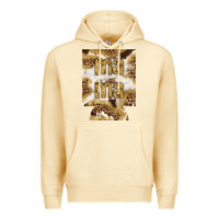 Pina Colada Mama with leopard and cowhide regular can cooler Premium Hoodie - HowdyJamesFarm