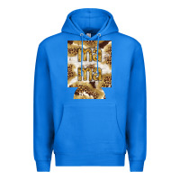 True Royal Mama with leopard and cowhide regular can cooler Premium Hoodie - HowdyJamesFarm