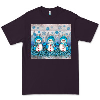 Plum snowman winter Premium Tee - JahusDesignShop