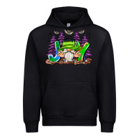 Black Joy Halloween Gnome Urban Hoodie - CowhideDigitalArt