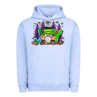 Pigment Grape Ice Joy Halloween Gnome Urban Hoodie - CowhideDigitalArt