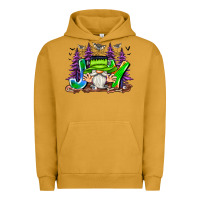 Pigment Peanut Butter Joy Halloween Gnome Urban Hoodie - CowhideDigitalArt