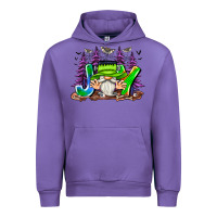 Tulip Joy Halloween Gnome Urban Hoodie - CowhideDigitalArt