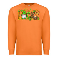 Carrot St. Patrick's Lucky gnome Premium Sweatshirt - OliviaCreatesArt