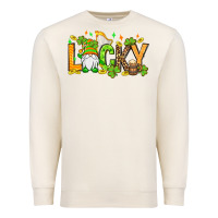 Sandshell St. Patrick's Lucky gnome Premium Sweatshirt - OliviaCreatesArt