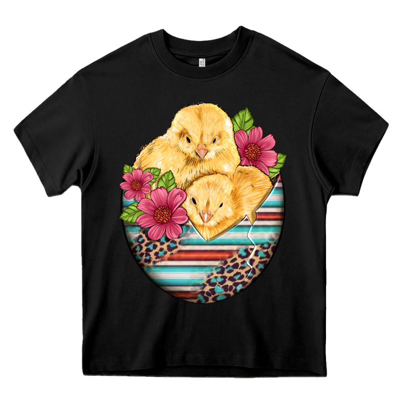 Hatched Egg Easter Chicks Heavy Core Tee by Artiststas | Teevron
