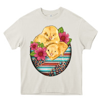 Cream hatched egg easter chicks Heavy Core Tee - Artiststas