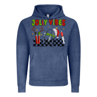 Vintage Denim jolly vibes Vintage Hoodie - MaliasSmallBusiness