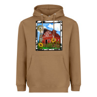 Toasted Coconut rustic western barn olivia Heavyweight Hoodie - OliviaCreatesArt