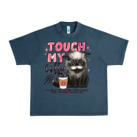 Midnight Navy touch my coffee and ill slap you so hard grumpy ca Urban Heavy Tee - JahusDesignShop