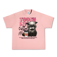 Salmon touch my coffee and ill slap you so hard grumpy ca Urban Heavy Tee - JahusDesignShop