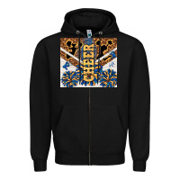 Black Cheer Zipper Hoodie - TumblerDesignByShophia