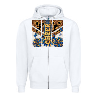 White Cheer Zipper Hoodie - TumblerDesignByShophia