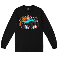 Black monster truck easter Long Sleeve Tee - Artiststas
