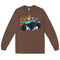 Chestnut monster truck easter Long Sleeve Tee - Artiststas