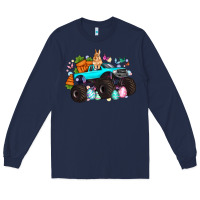 Navy monster truck easter Long Sleeve Tee - Artiststas