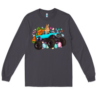 Smoke monster truck easter Long Sleeve Tee - Artiststas