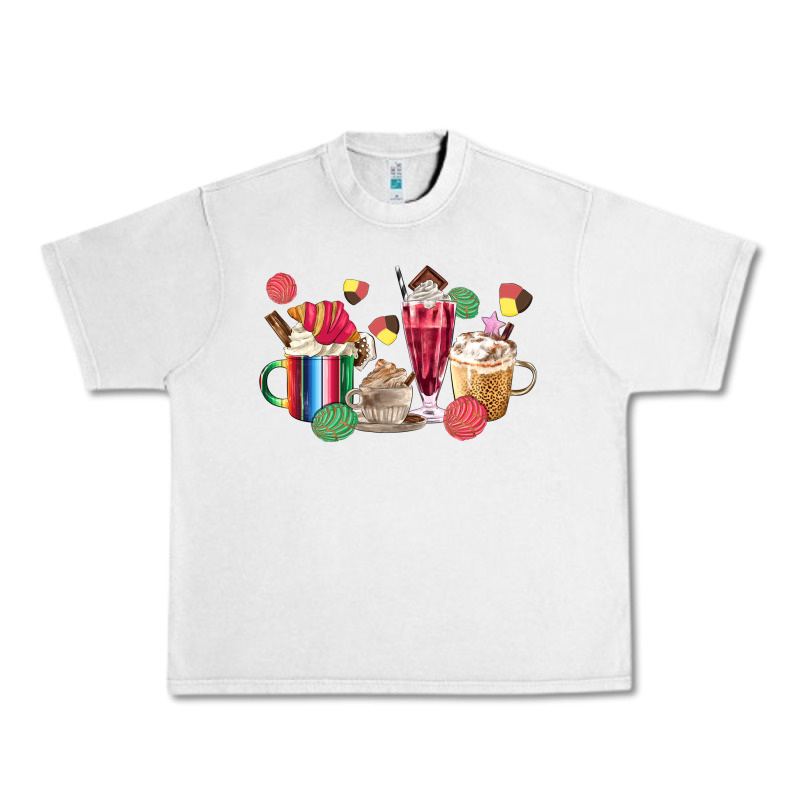 Mexico Dessert Coffee Cups Urban Heavy Tee by MaliasSmallBusiness | Teevron