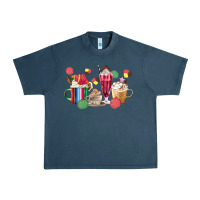 Midnight Navy mexico dessert coffee cups Urban Heavy Tee - MaliasSmallBusiness