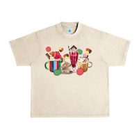 Sandshell mexico dessert coffee cups Urban Heavy Tee - MaliasSmallBusiness