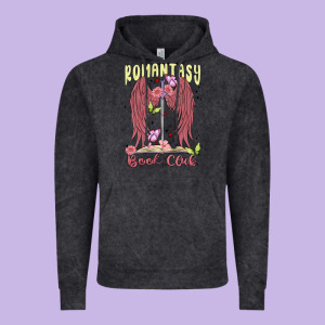 Romantasy Book Club Vintage Hoodie Designed By Maliassmallbusiness