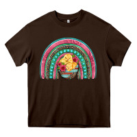 Chocolate Brown hatched egg easter chicks rainbow Heavy Core Tee - Artiststas