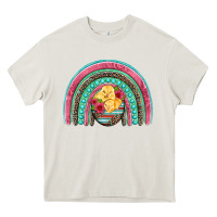 Cream hatched egg easter chicks rainbow Heavy Core Tee - Artiststas