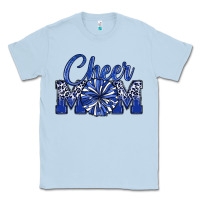 Dusty Blue cheer mom Classic Tee - MaliasSmallBusiness