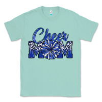 Seafoam cheer mom Classic Tee - MaliasSmallBusiness