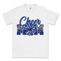 White cheer mom Classic Tee - MaliasSmallBusiness