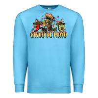 Ocean Blue My first cinco de mayo Premium Sweatshirt - FaDigitalArtStudio
