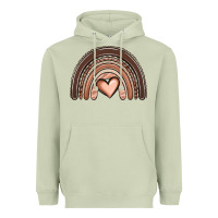 Matcha melanin rainbow Heavyweight Hoodie - OliviaCreatesArt