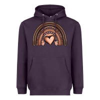 Plum melanin rainbow Heavyweight Hoodie - OliviaCreatesArt