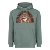 Sage melanin rainbow Heavyweight Hoodie - OliviaCreatesArt