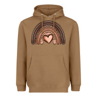 Toasted Coconut melanin rainbow Heavyweight Hoodie - OliviaCreatesArt