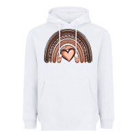 White melanin rainbow Heavyweight Hoodie - OliviaCreatesArt