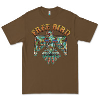 Cacao free bird feathers thunderbird Premium Tee - BarkalooDesign