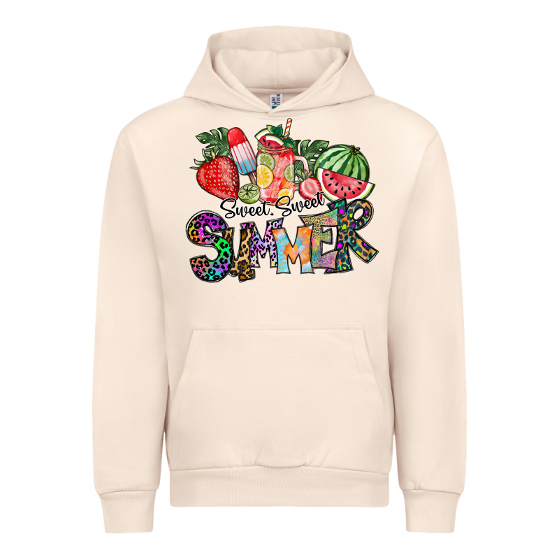 Sweet Sweet Summer Urban Hoodie by CowhideDigitalArt | Teevron