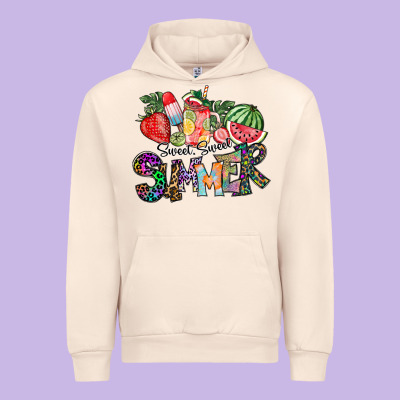 Sweet Sweet Summer Urban Hoodie Designed By Cowhidedigitalart